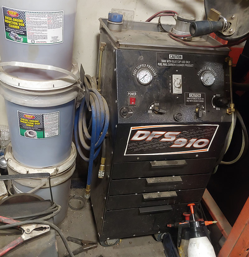 Heavy truck DPF maintenance and diesel diagnostics in Calgary