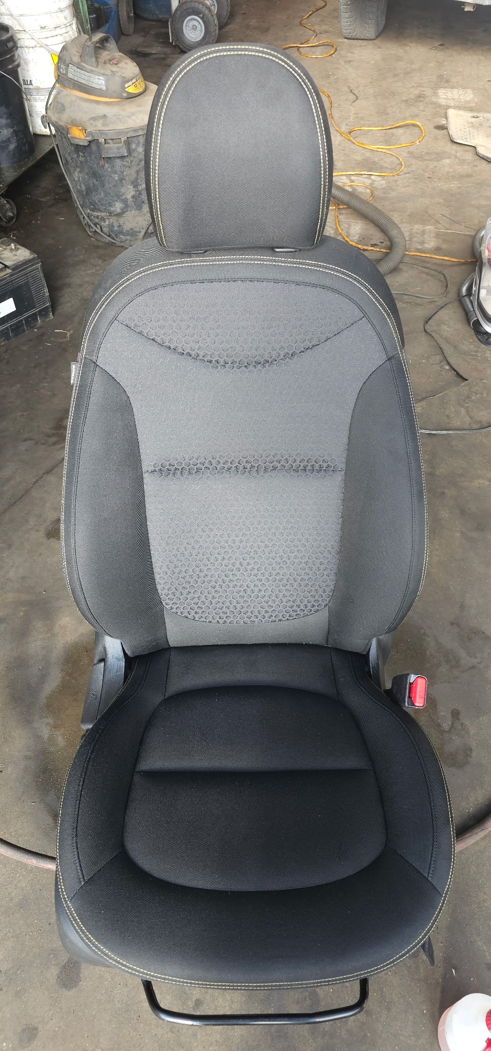 After seat detailing service