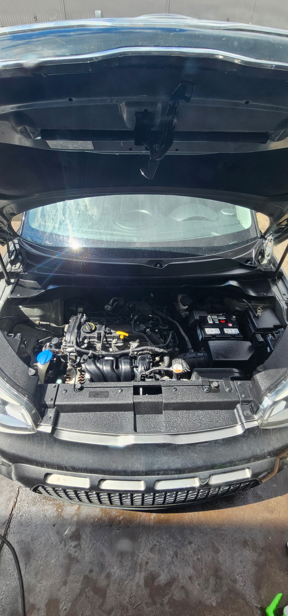 After under hood detailing service